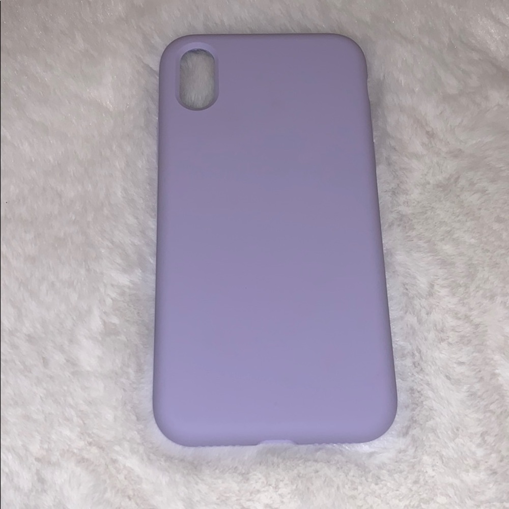 iPhone XS phone Case in Lavender